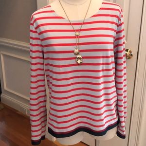 J Crew Long Sleeve Spring/Summer Top- S L